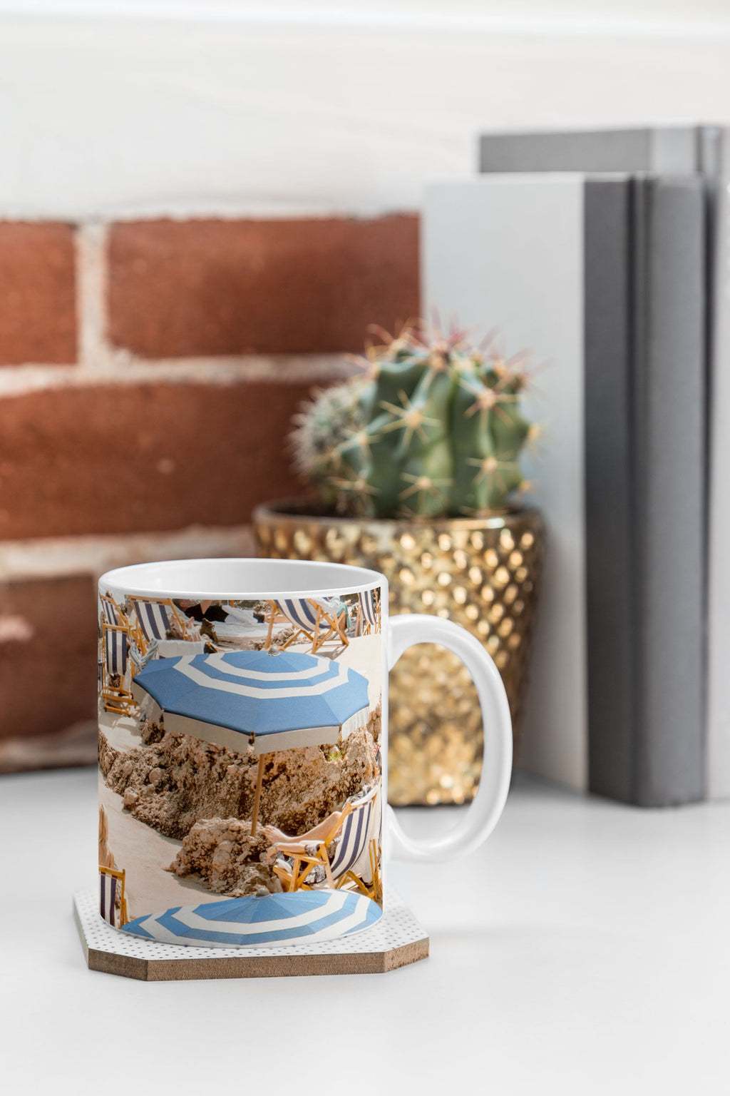 Gal Design La Fontelina Beach Coffee Mug
