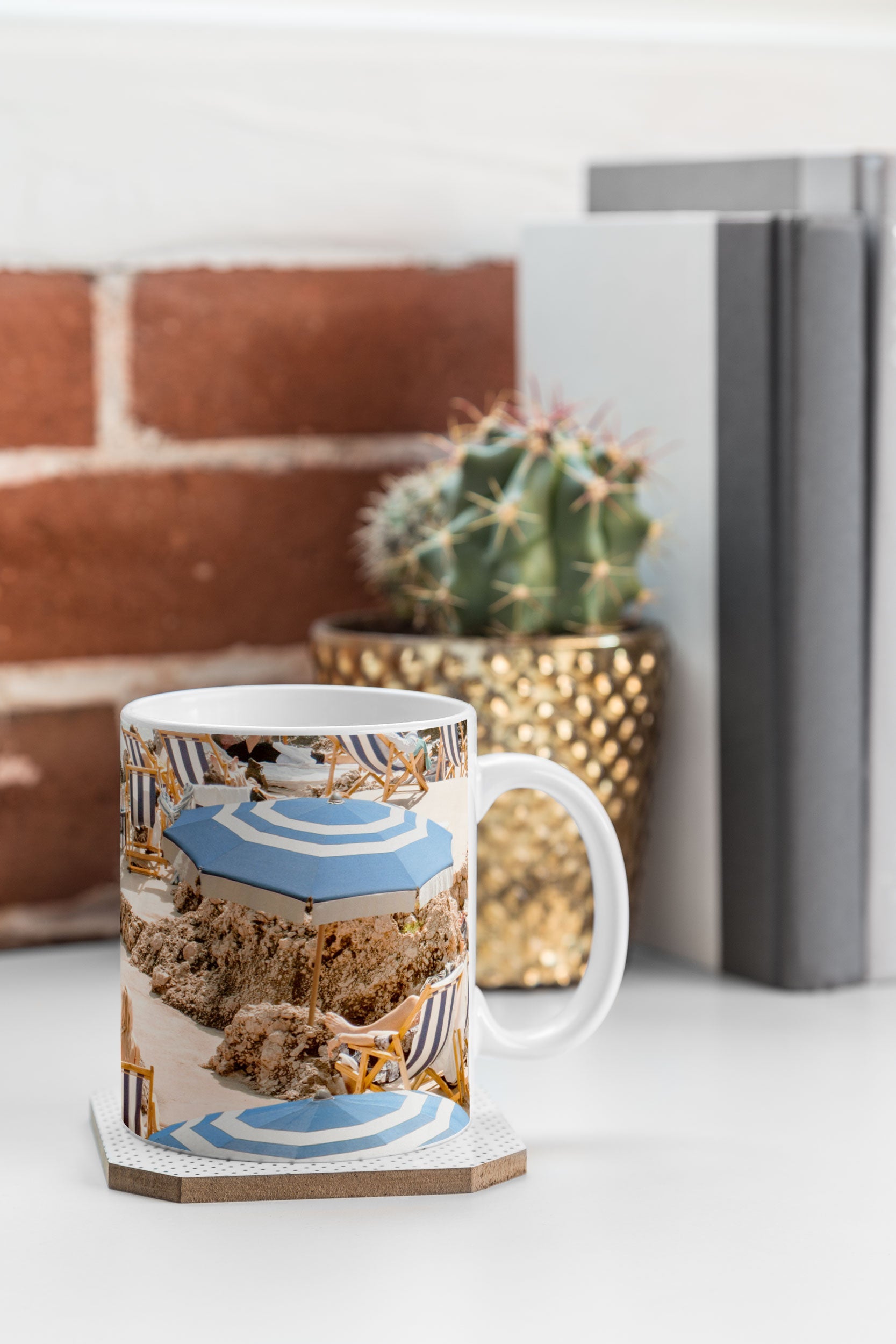 Gal Design La Fontelina Beach Coffee Mug