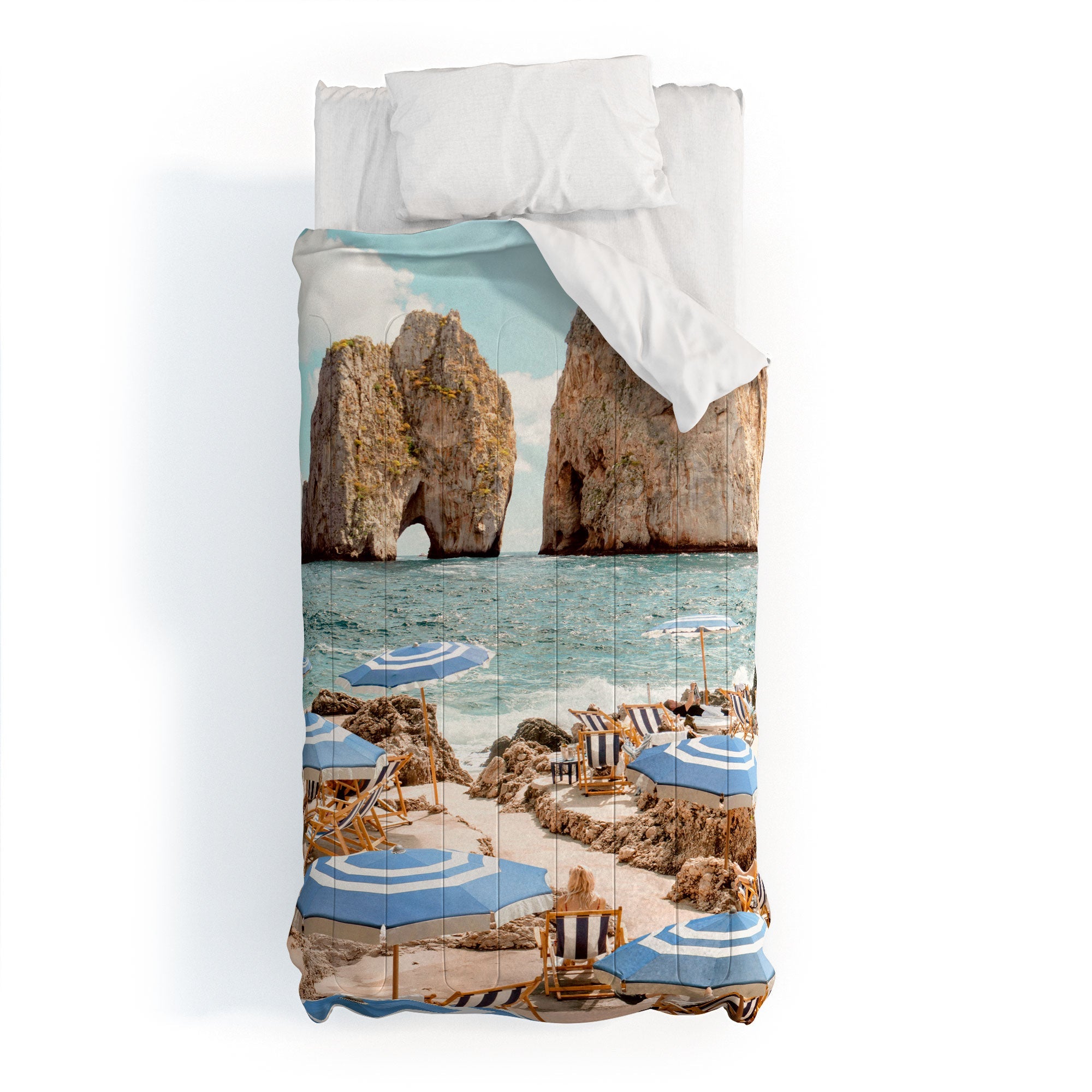 Gal Design La Fontelina Beach Comforter