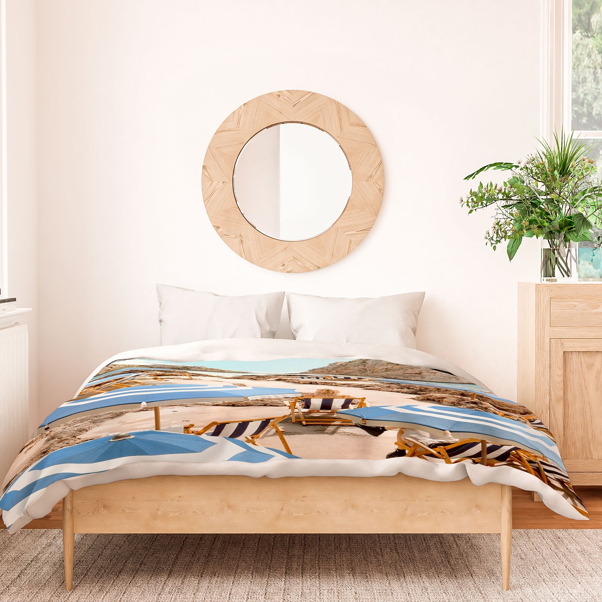 Gal Design La Fontelina Beach Duvet Cover