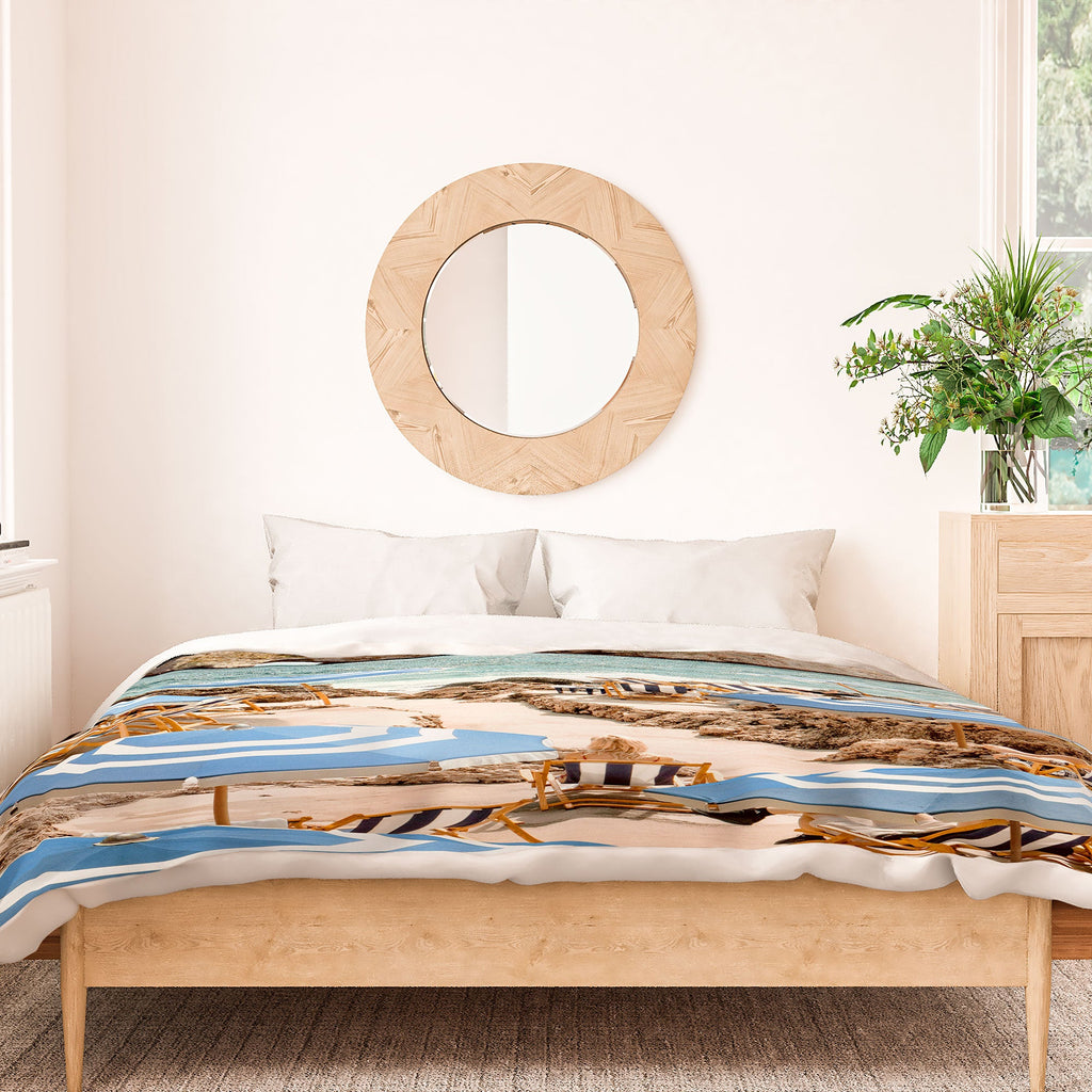 Gal Design La Fontelina Beach Duvet Cover