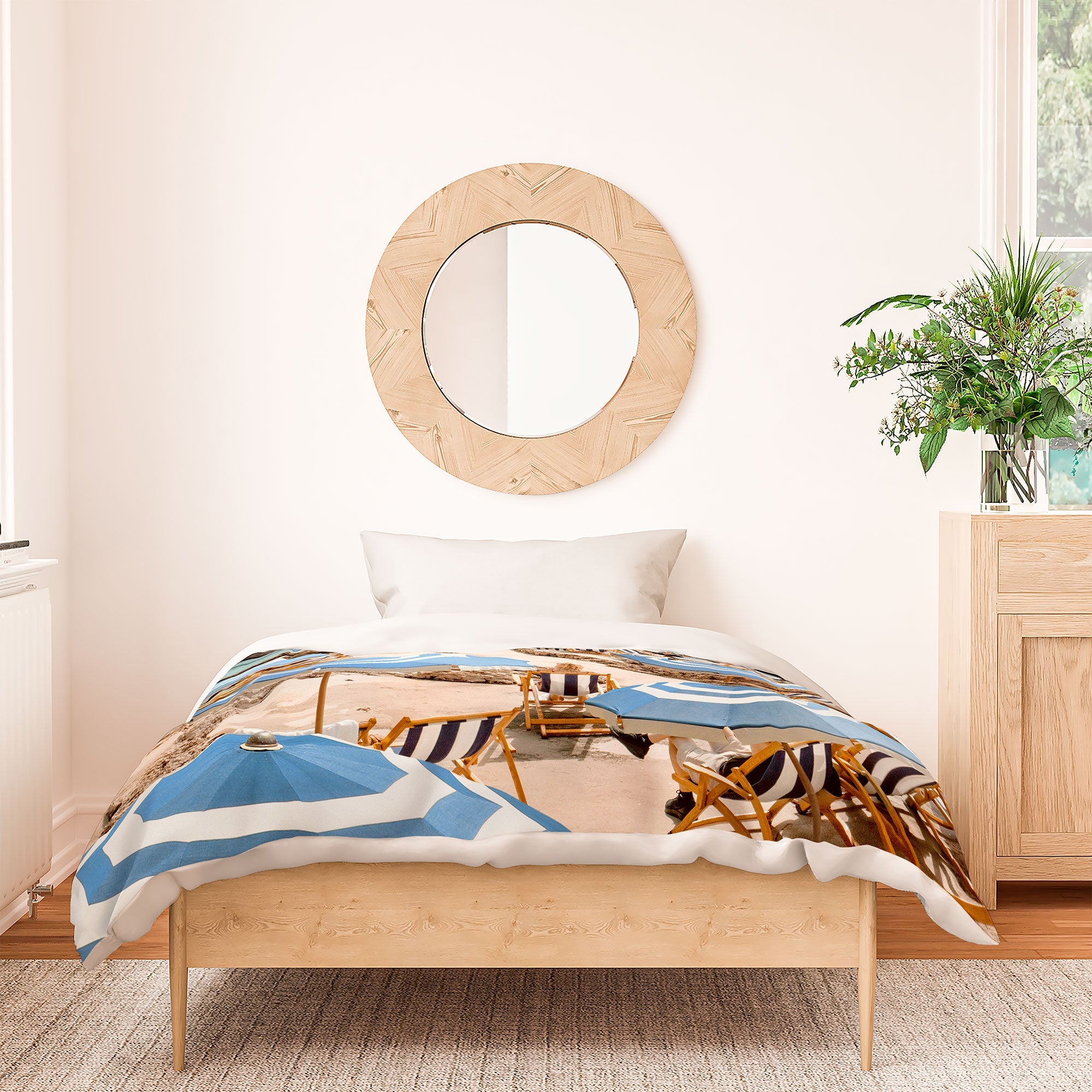 Gal Design La Fontelina Beach Duvet Cover