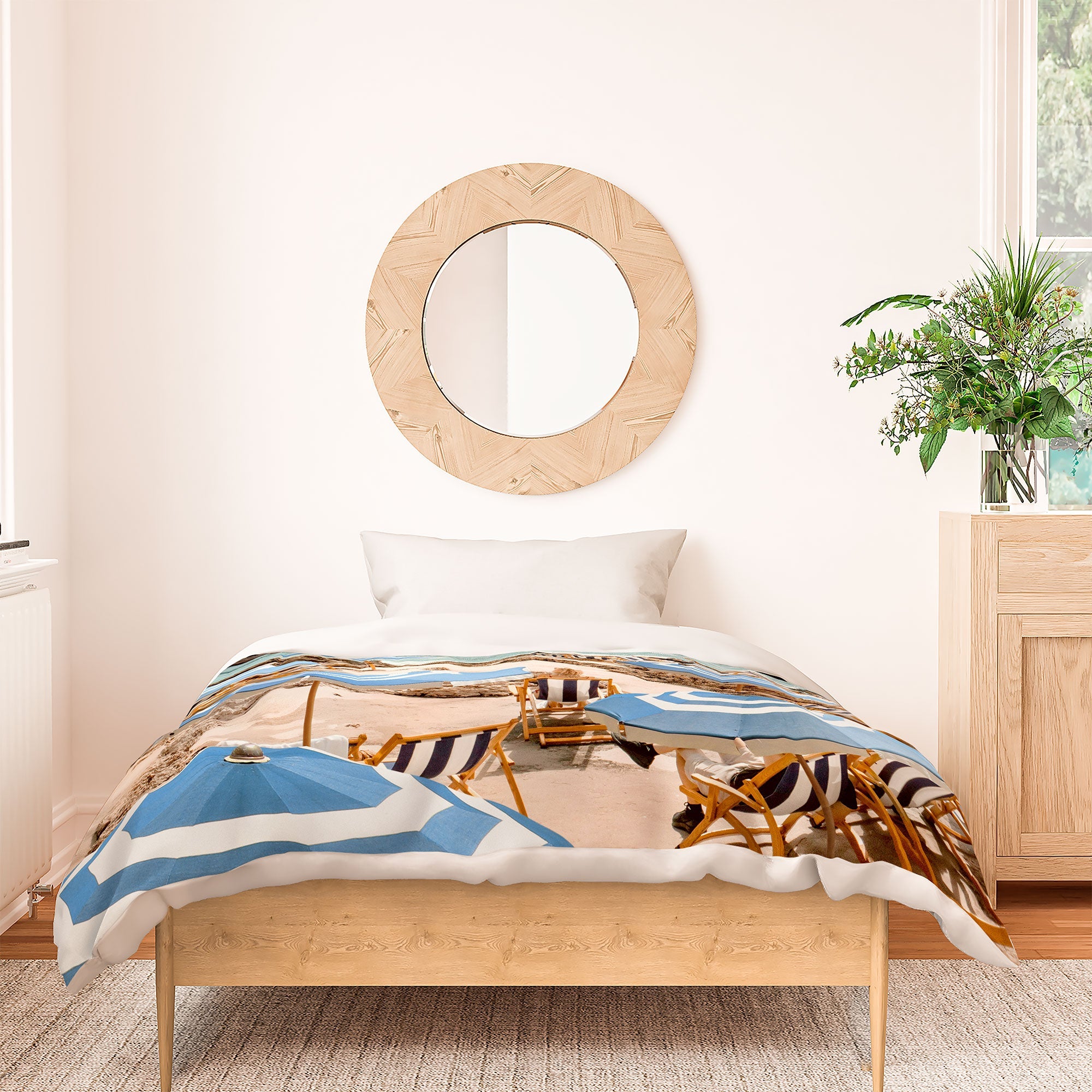 Gal Design La Fontelina Beach Duvet Cover