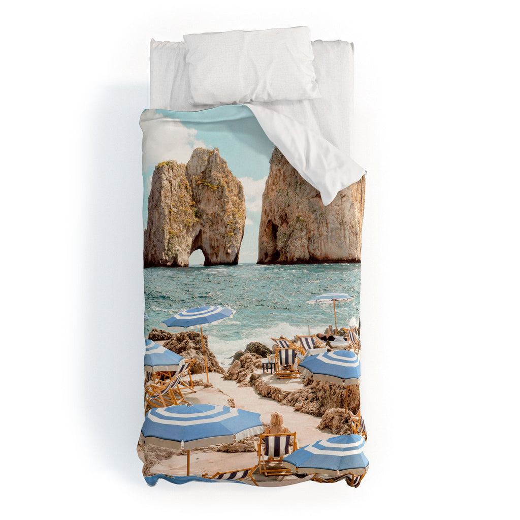 Gal Design La Fontelina Beach Duvet Cover