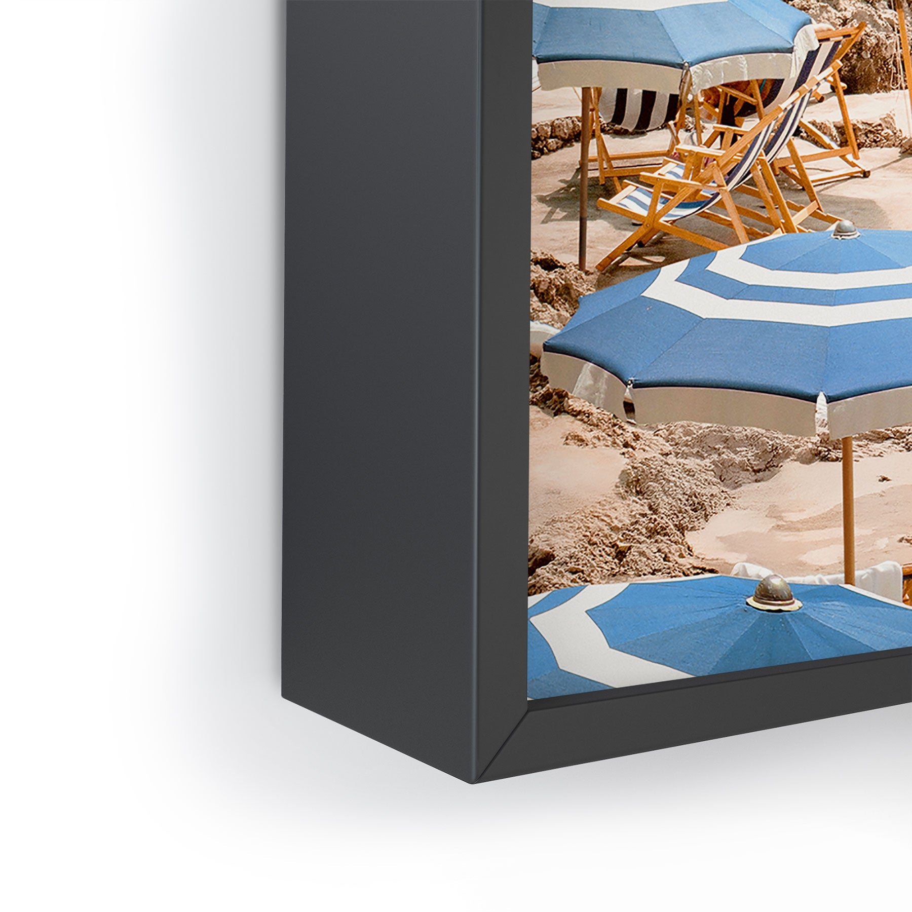 Gal Design La Fontelina Beach Framed Mini Art Print