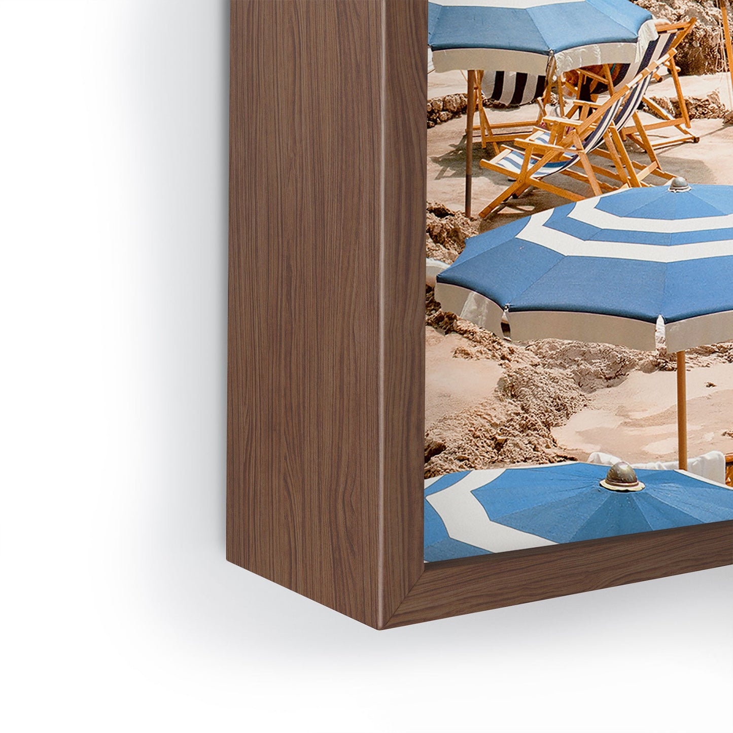 Gal Design La Fontelina Beach Framed Mini Art Print