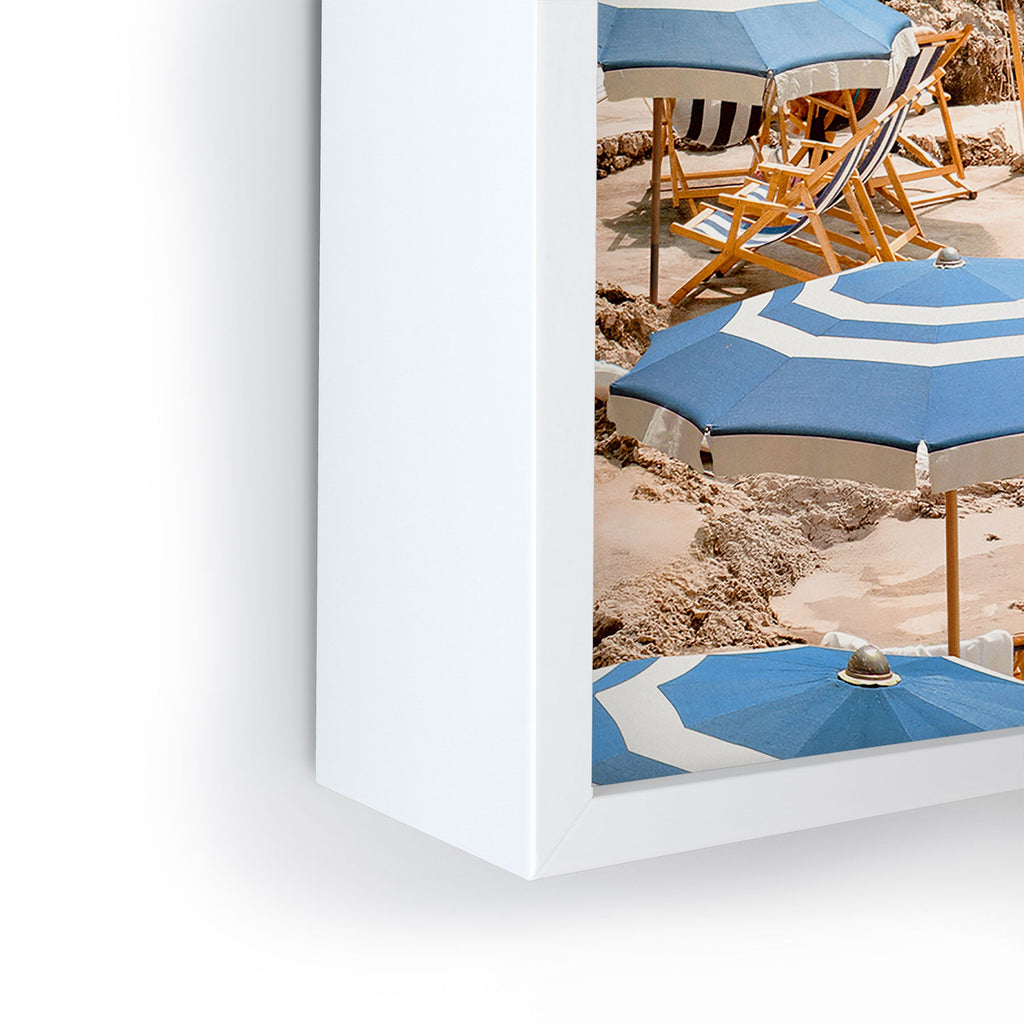 Gal Design La Fontelina Beach Framed Mini Art Print