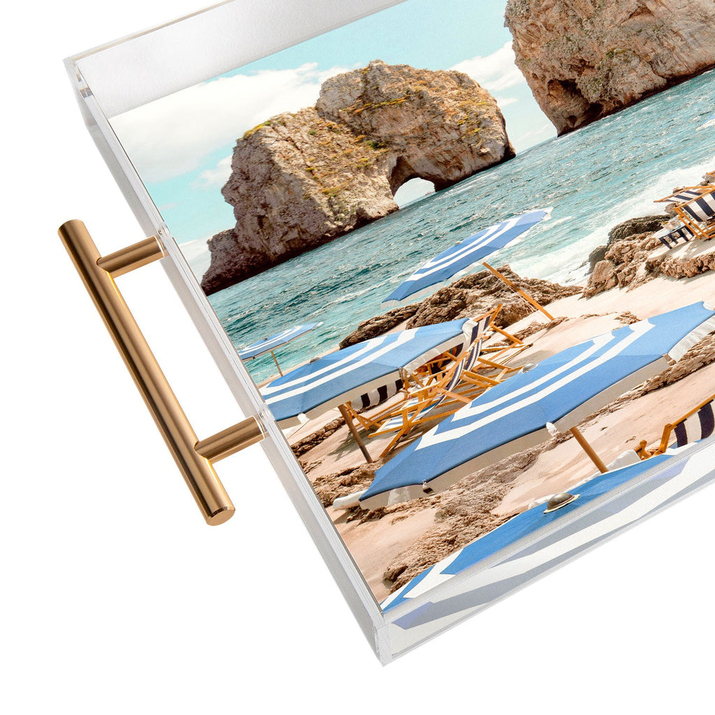 Gal Design La Fontelina Beach Acrylic Tray