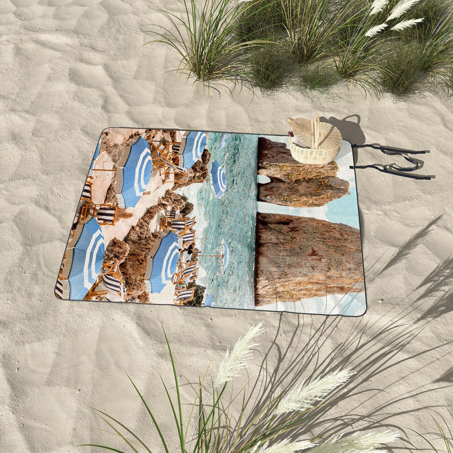 Gal Design La Fontelina Beach Picnic Blanket
