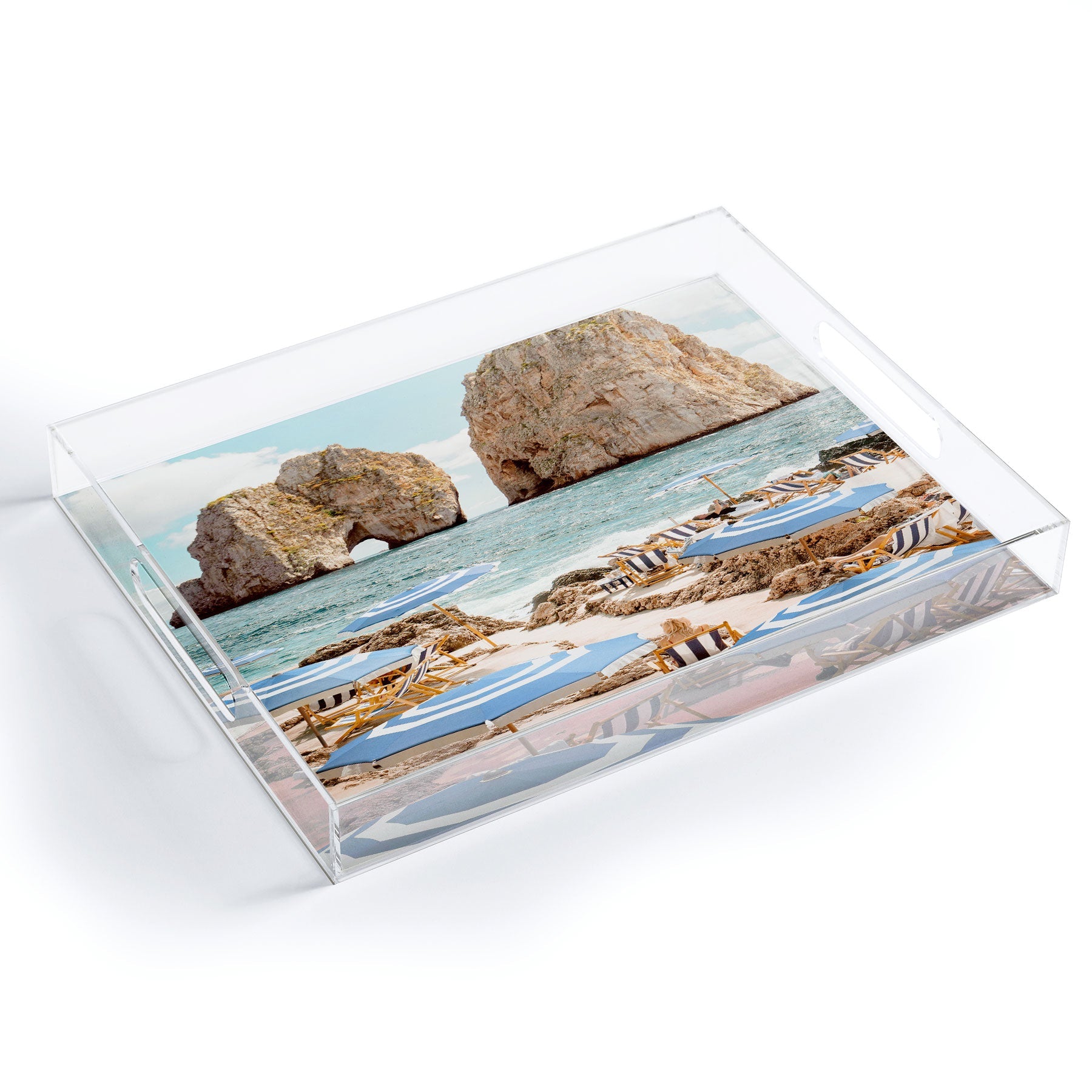 Gal Design La Fontelina Beach Acrylic Tray