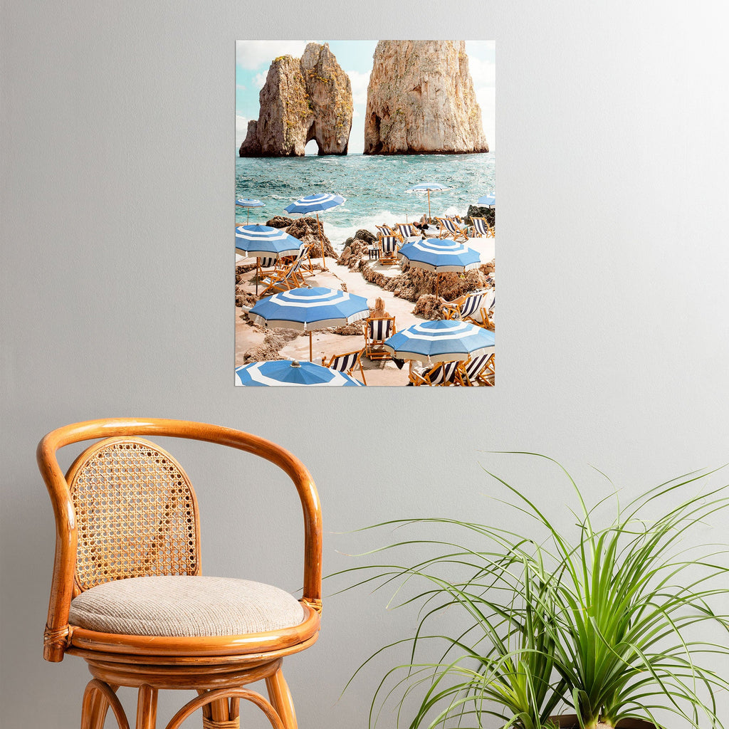 Gal Design La Fontelina Beach Poster
