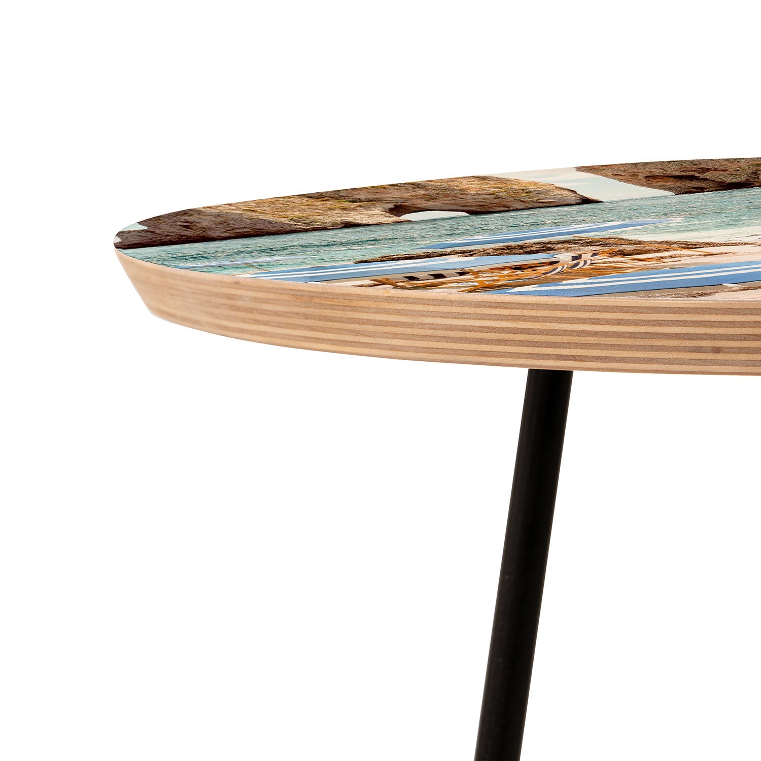 Gal Design La Fontelina Beach Round Side Table