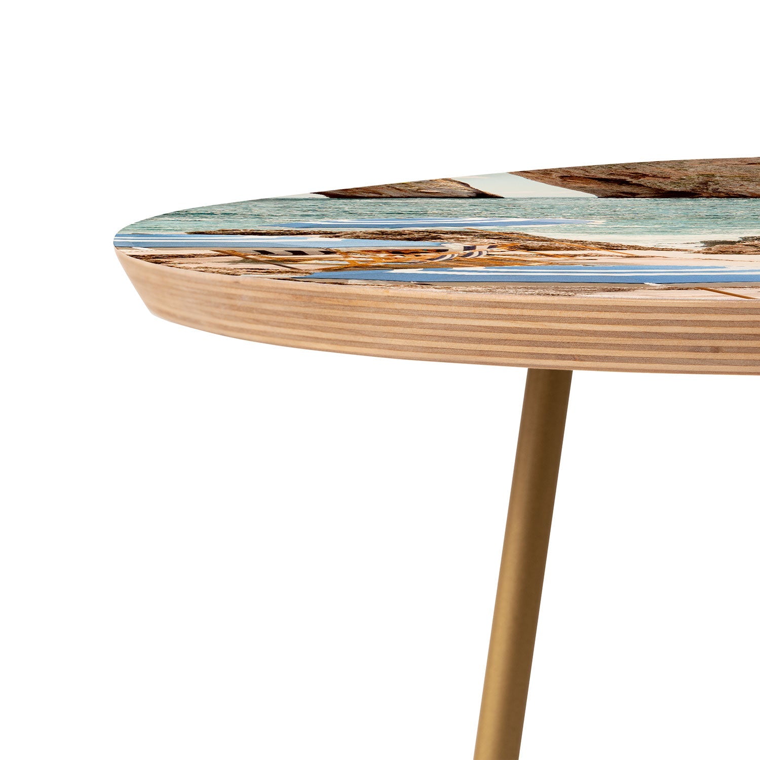 Gal Design La Fontelina Beach Round Side Table