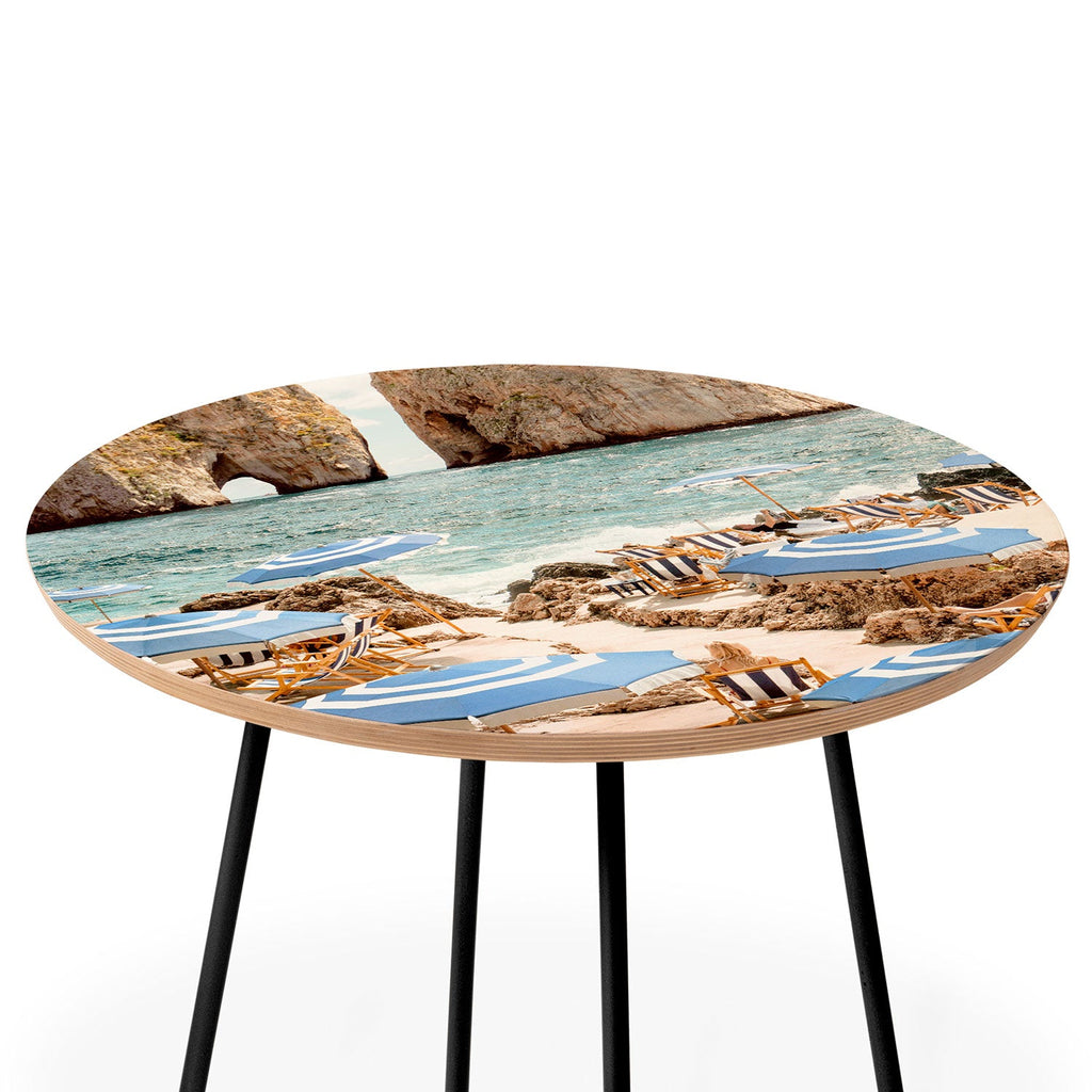Gal Design La Fontelina Beach Round Side Table