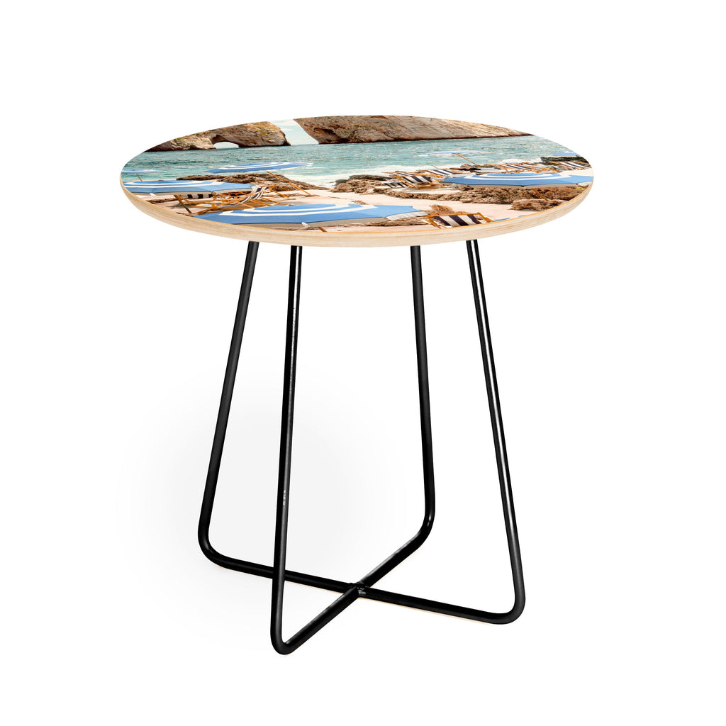 Gal Design La Fontelina Beach Round Side Table