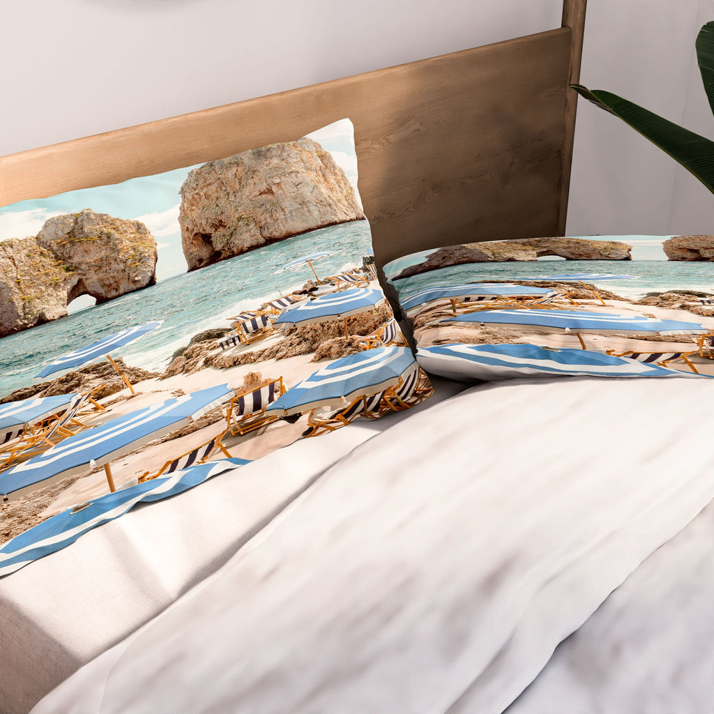 Gal Design La Fontelina Beach Pillow Shams