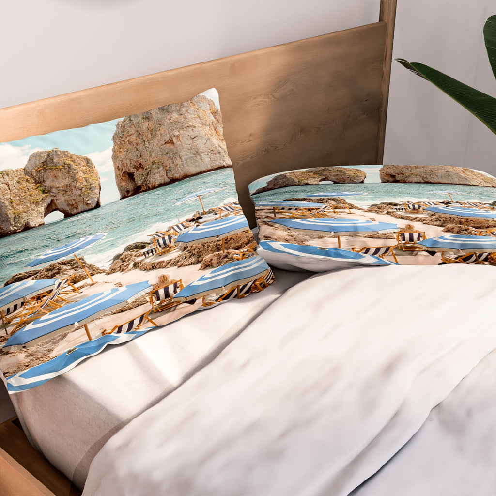 Gal Design La Fontelina Beach Pillow Shams