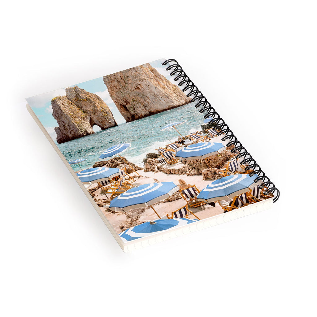 Gal Design La Fontelina Beach Spiral Notebook