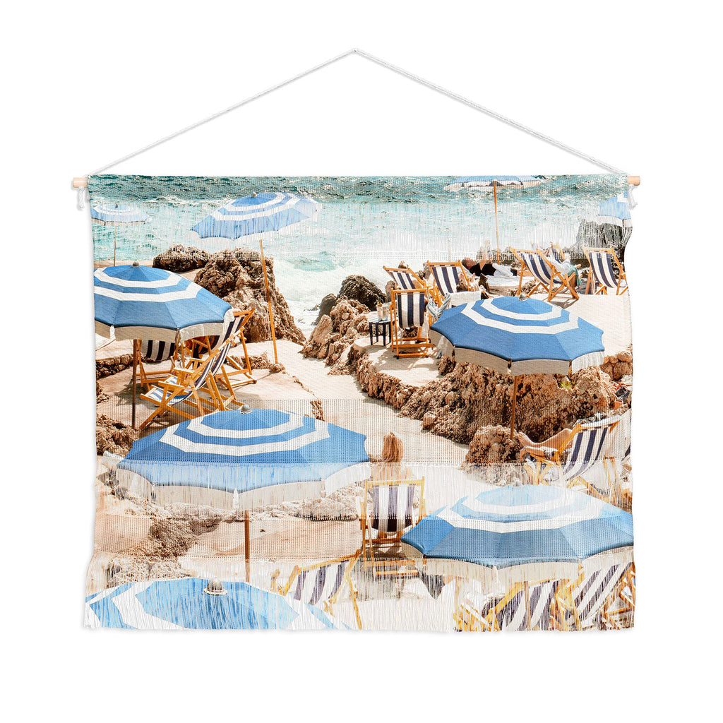 Gal Design La Fontelina Beach Wall Hanging Landscape