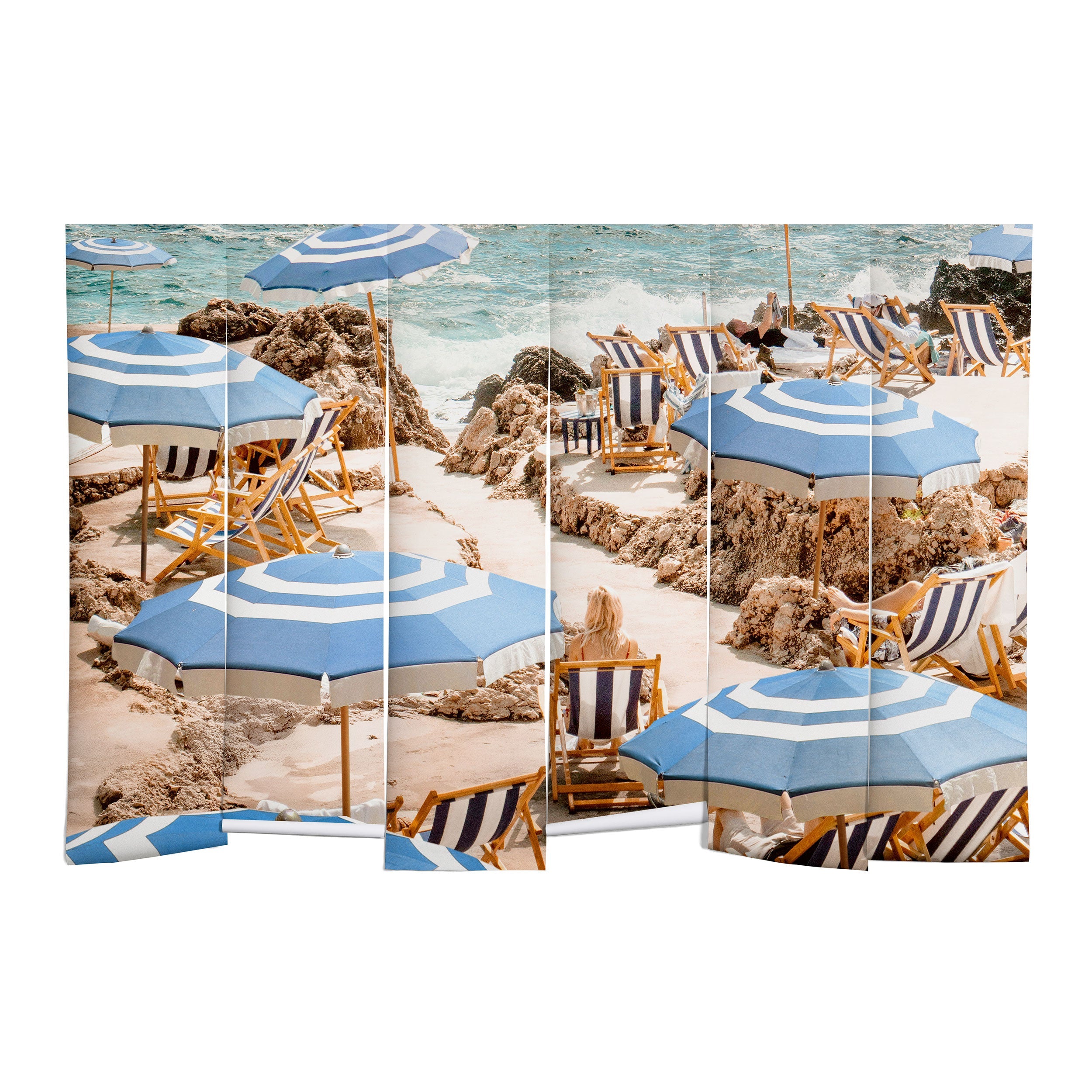 Gal Design La Fontelina Beach Wall Mural