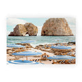 Gal Design La Fontelina Beach Welcome Mat