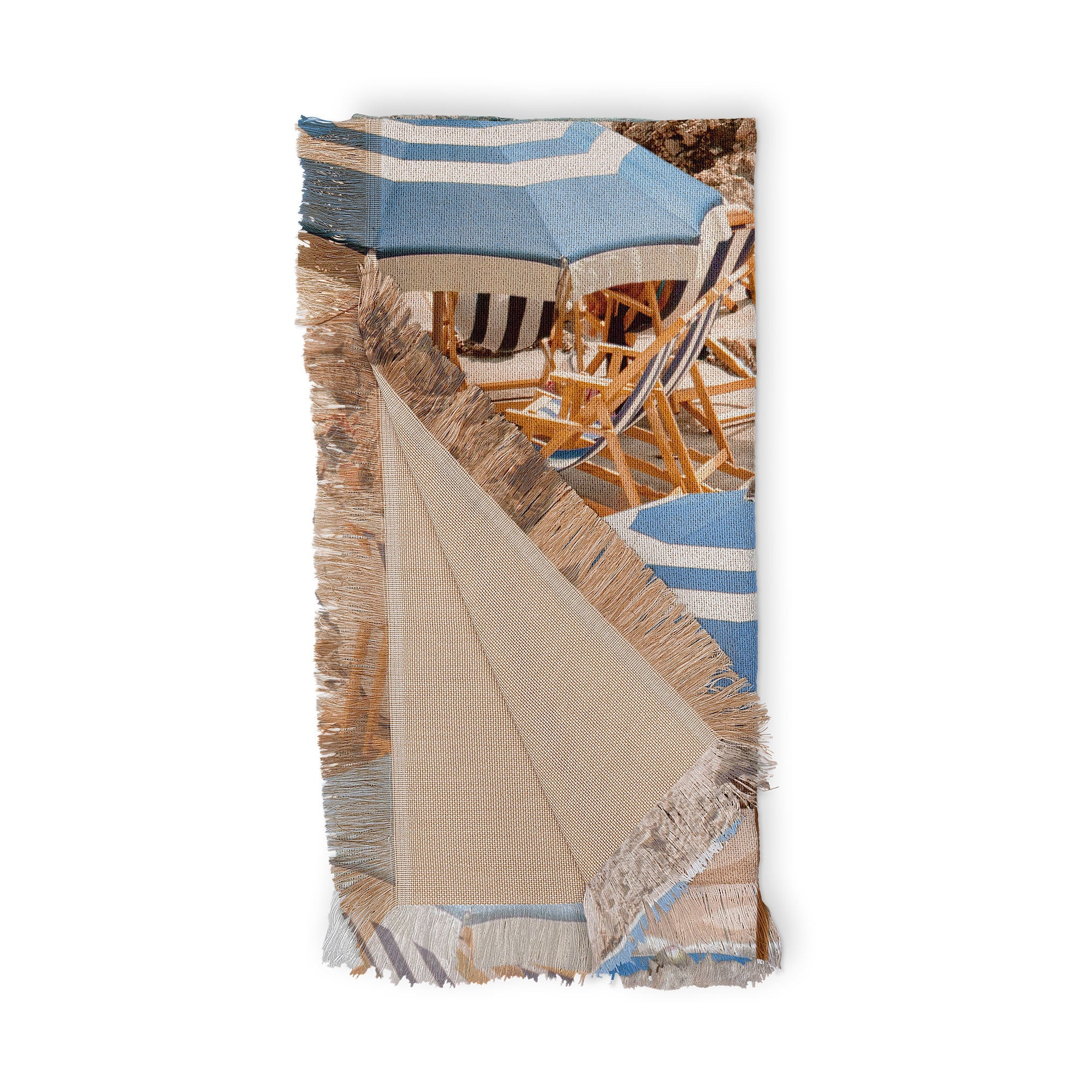 Gal Design La Fontelina Beach Throw Blanket