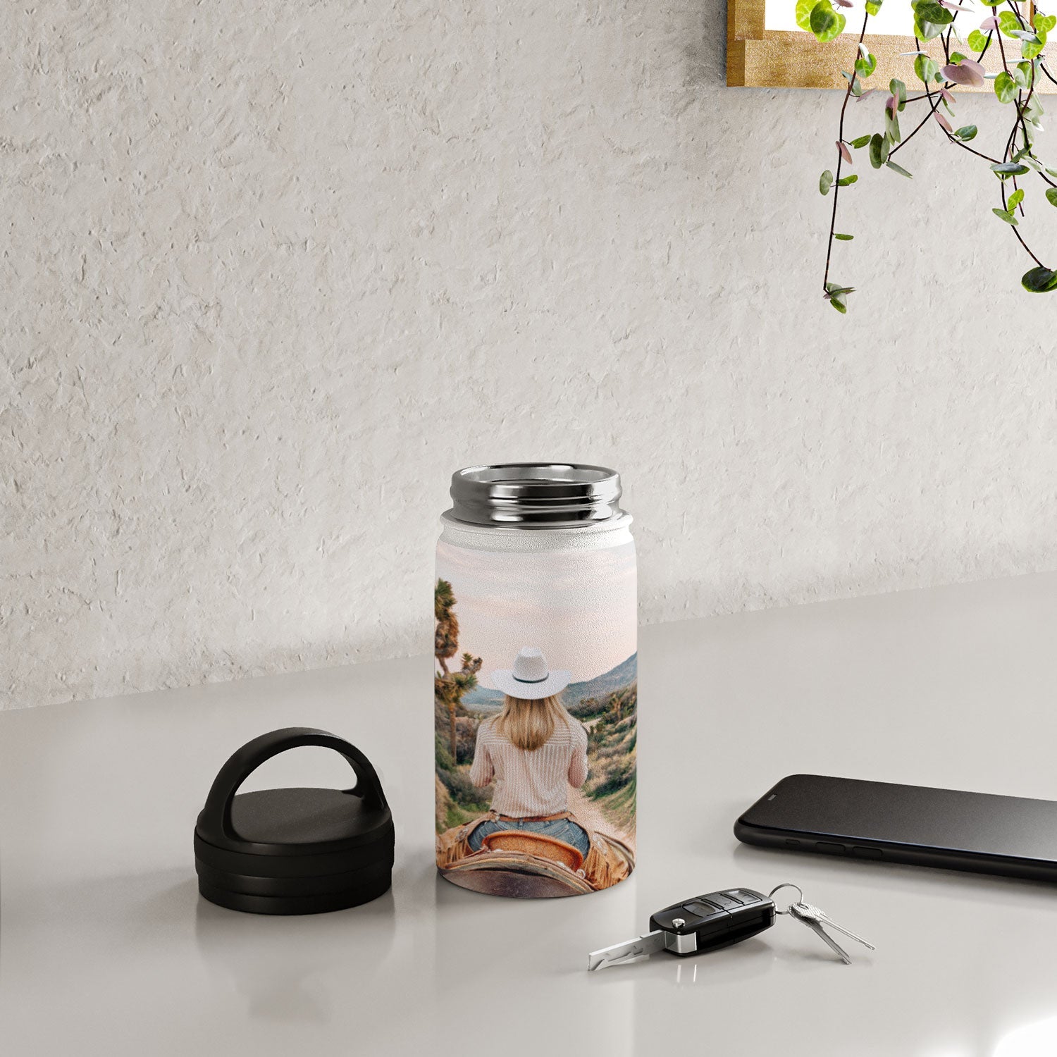 Gal Design The Desert Cowgirl Water Bottle