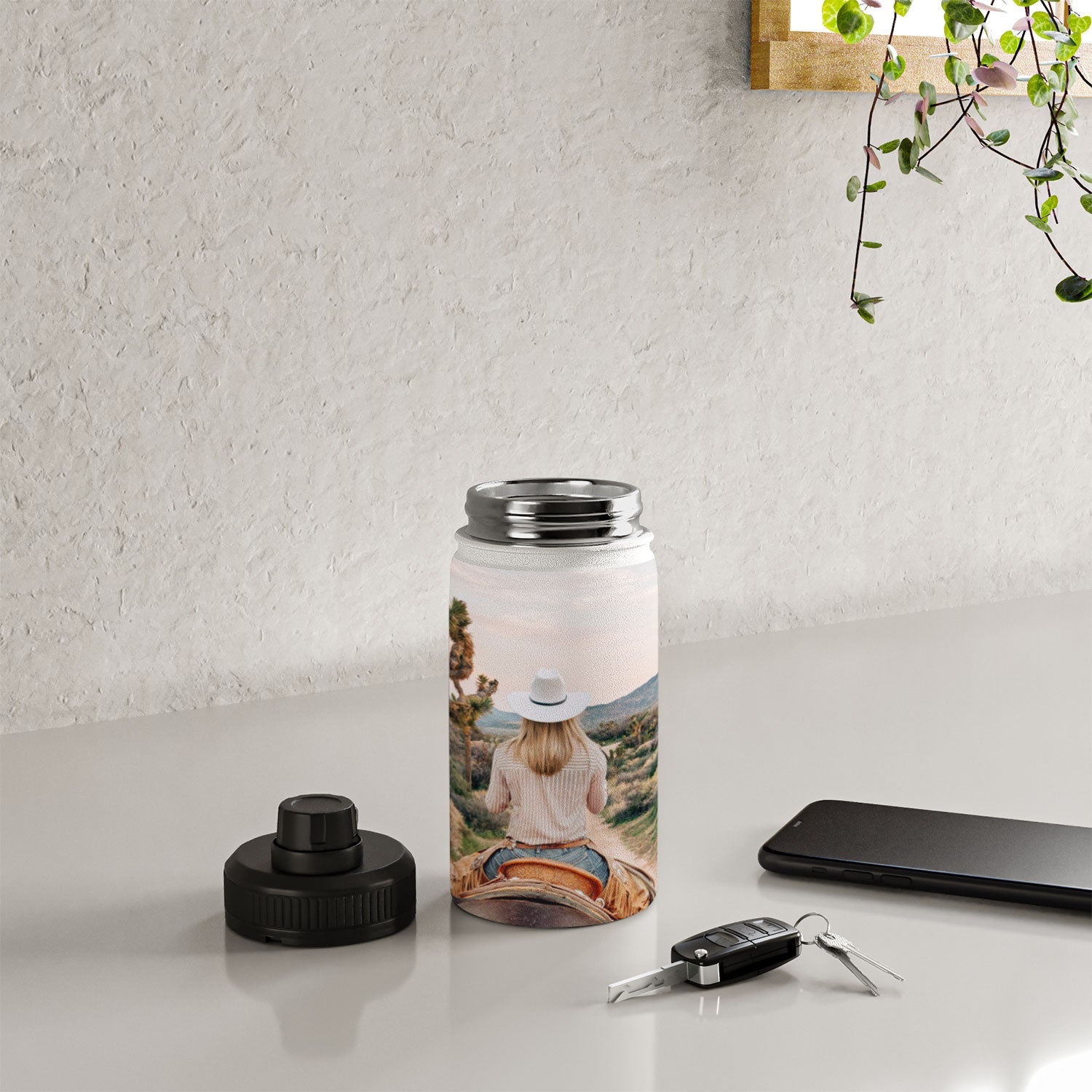 Gal Design The Desert Cowgirl Water Bottle