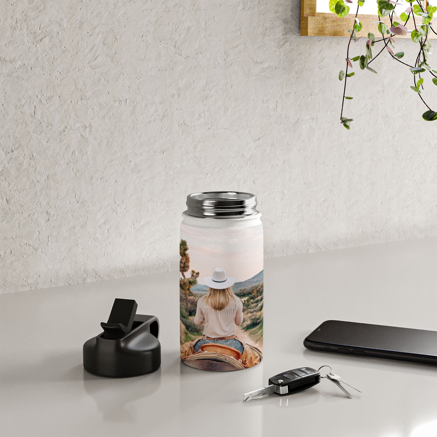 Gal Design The Desert Cowgirl Water Bottle