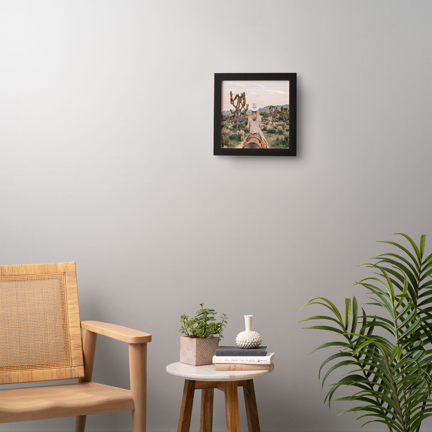 Gal Design The Desert Cowgirl Framed Wall Art