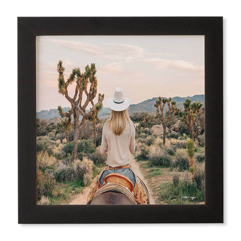 Gal Design The Desert Cowgirl Framed Wall Art