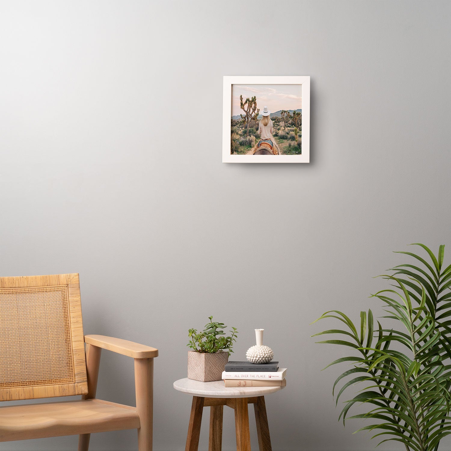 Gal Design The Desert Cowgirl Framed Wall Art