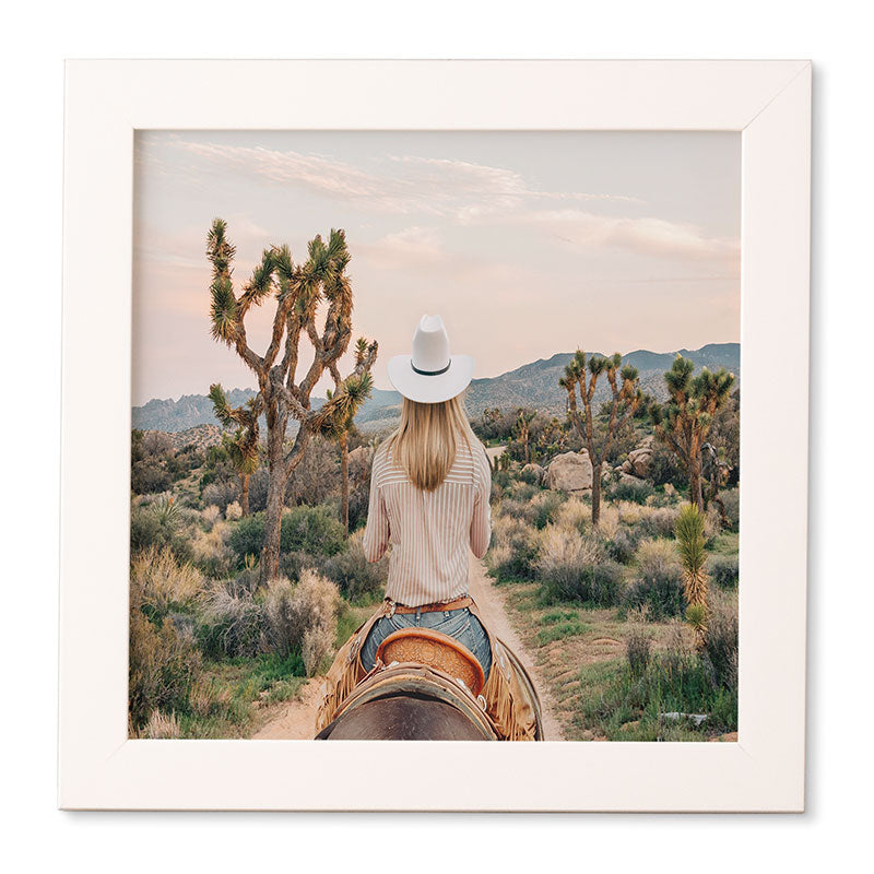 Gal Design The Desert Cowgirl Framed Wall Art