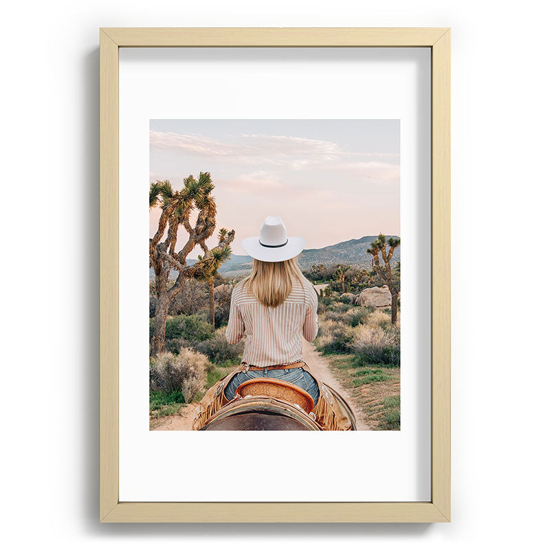 Gal Design The Desert Cowgirl Recessed Framing Rectangle