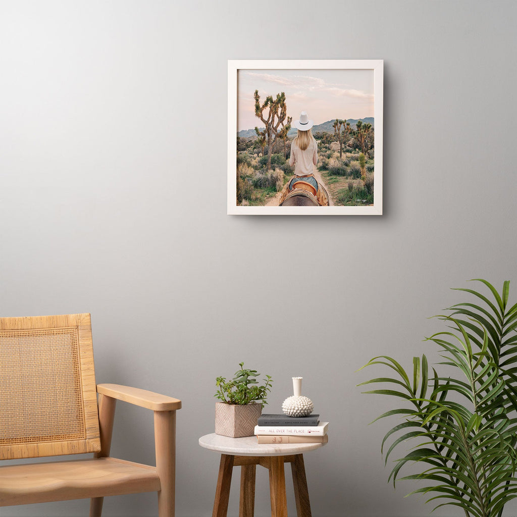 Gal Design The Desert Cowgirl Framed Wall Art