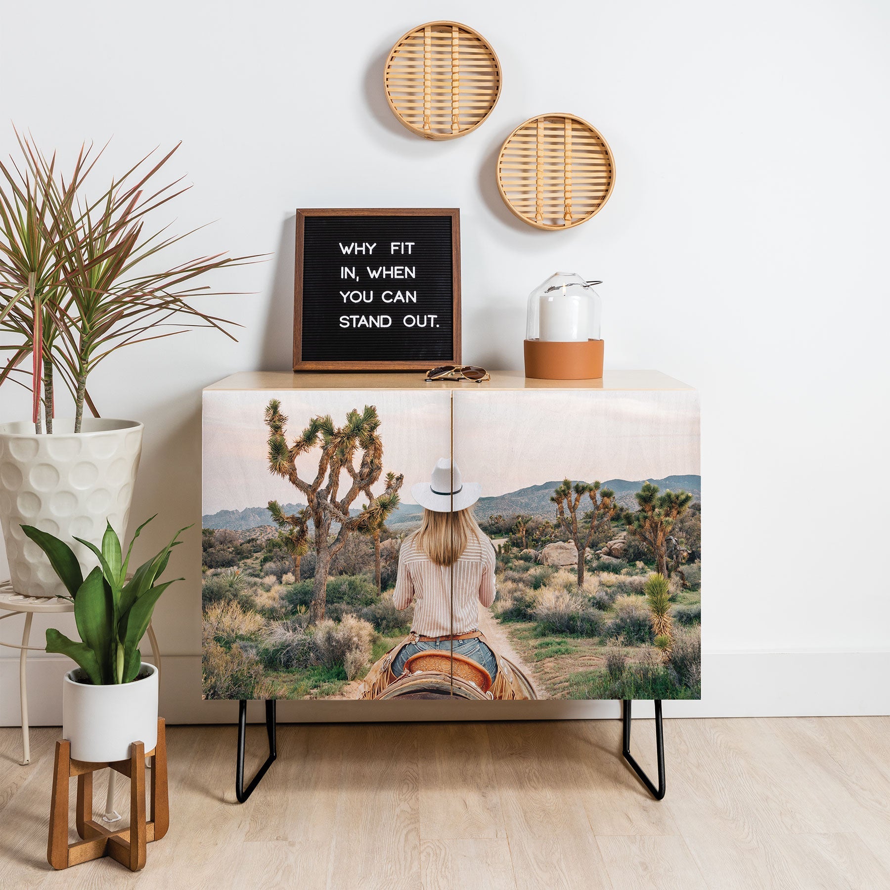 Gal Design The Desert Cowgirl Credenza
