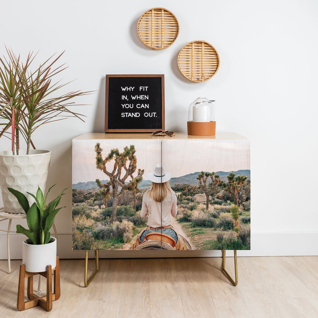 Gal Design The Desert Cowgirl Credenza