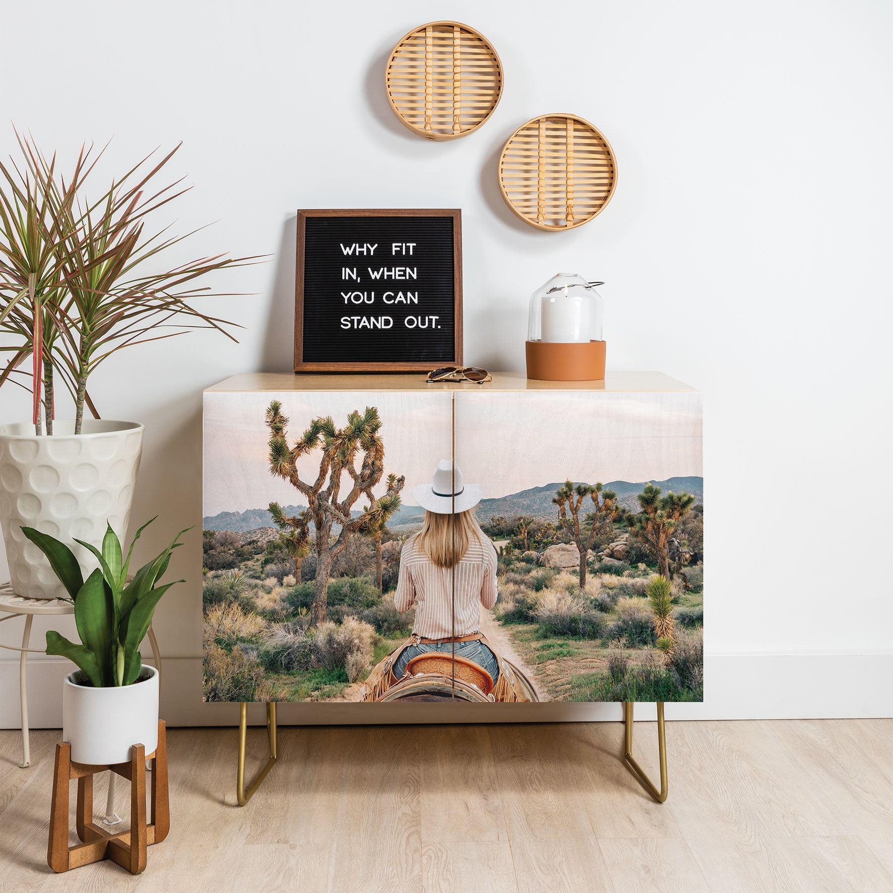 Gal Design The Desert Cowgirl Credenza