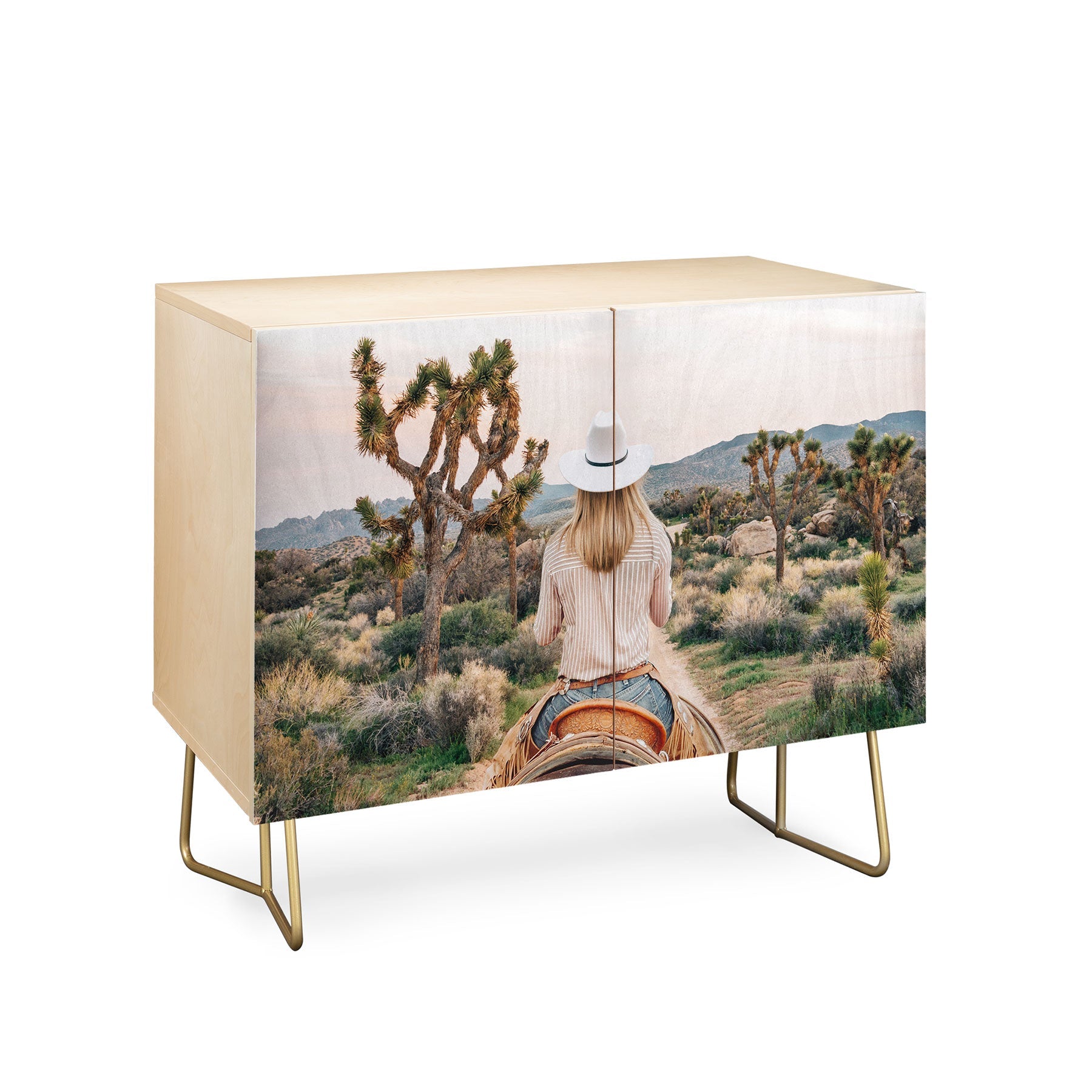 Gal Design The Desert Cowgirl Credenza
