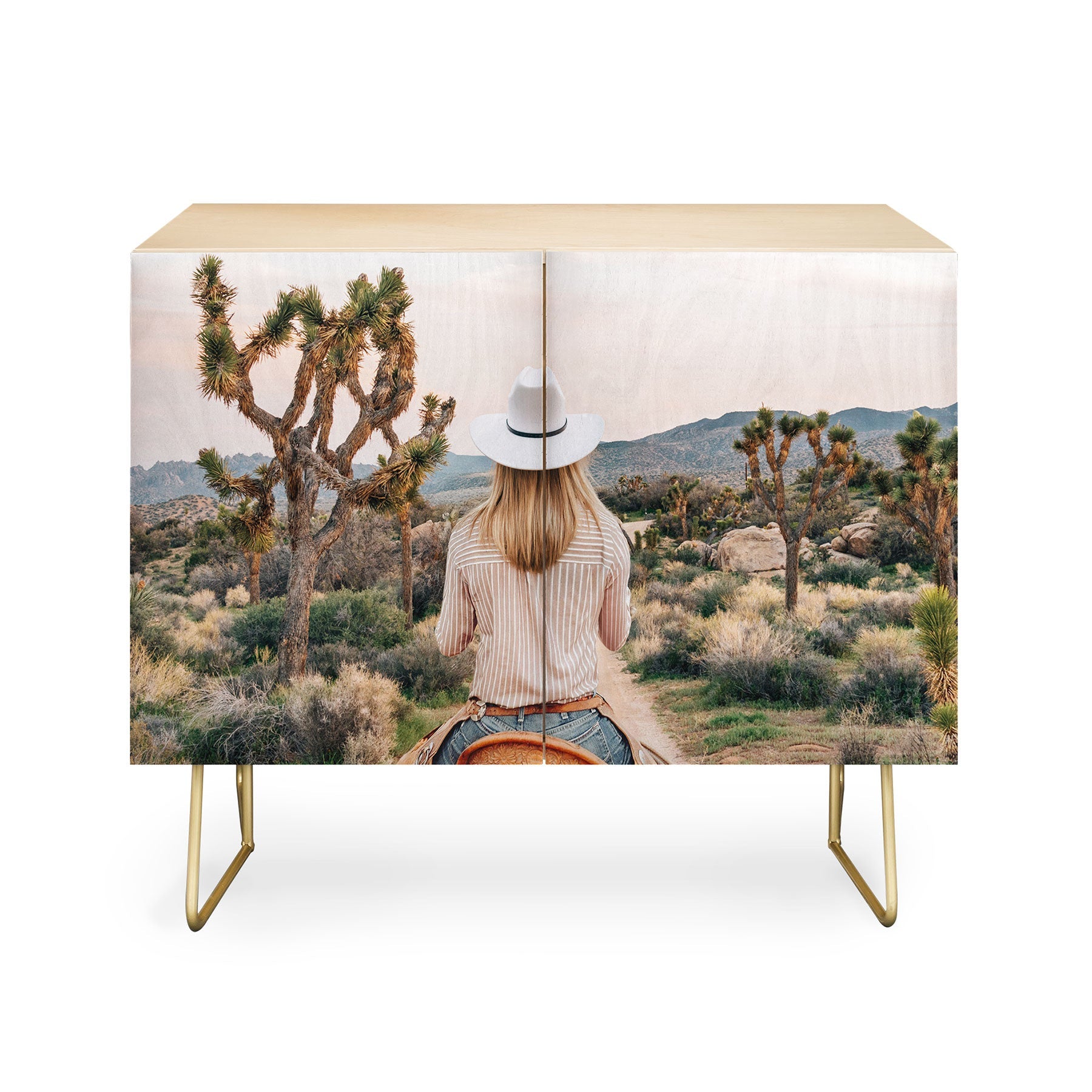 Gal Design The Desert Cowgirl Credenza