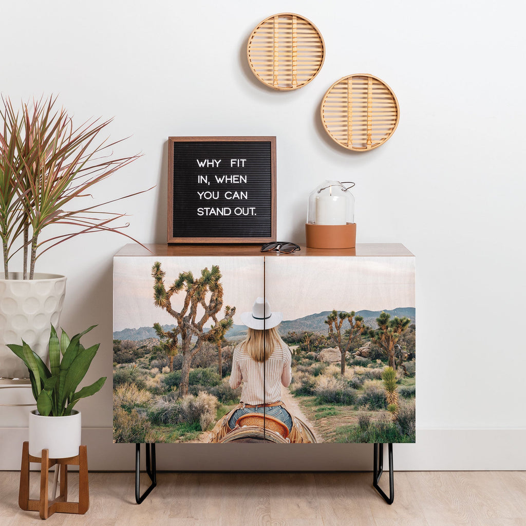 Gal Design The Desert Cowgirl Credenza
