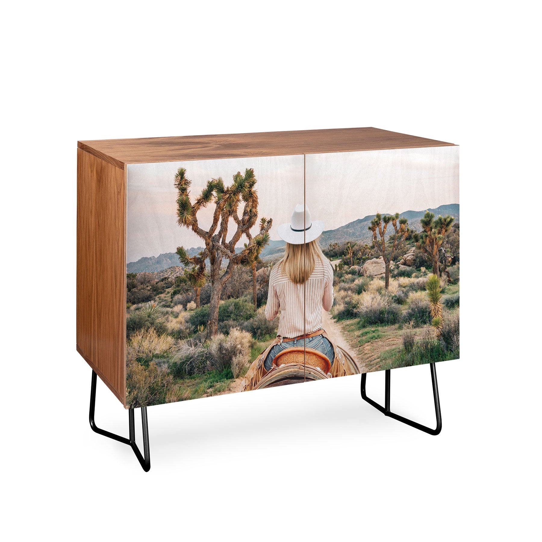 Gal Design The Desert Cowgirl Credenza