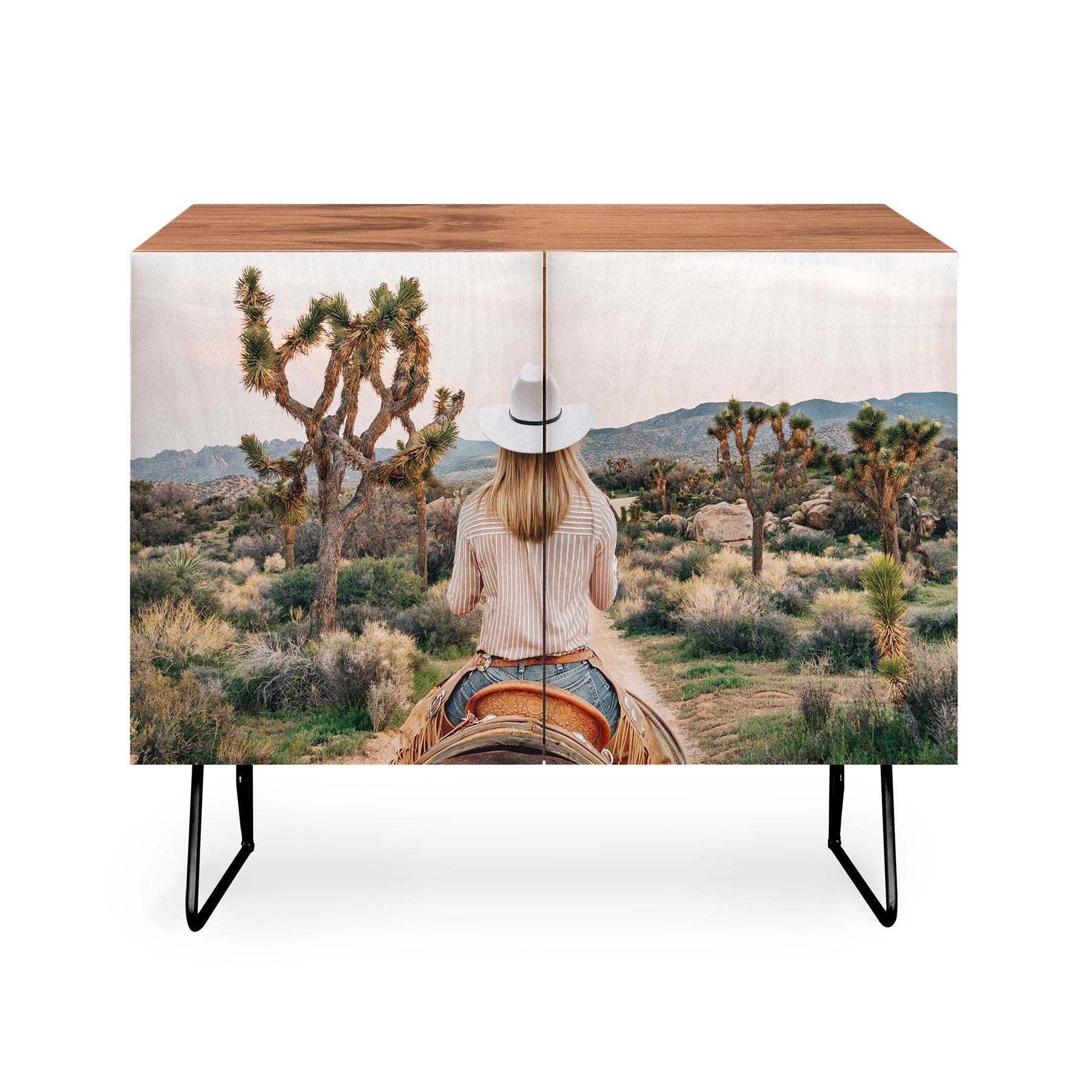 Gal Design The Desert Cowgirl Credenza