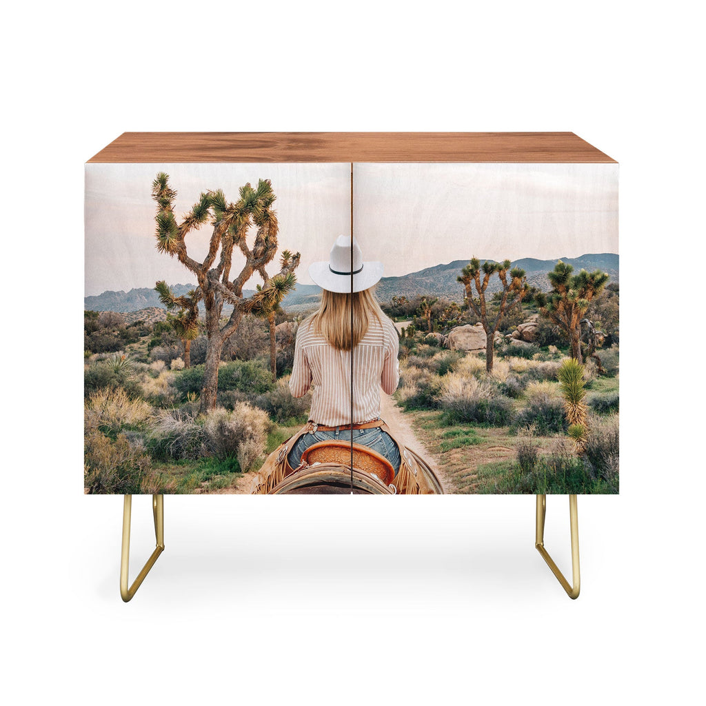 Gal Design The Desert Cowgirl Credenza
