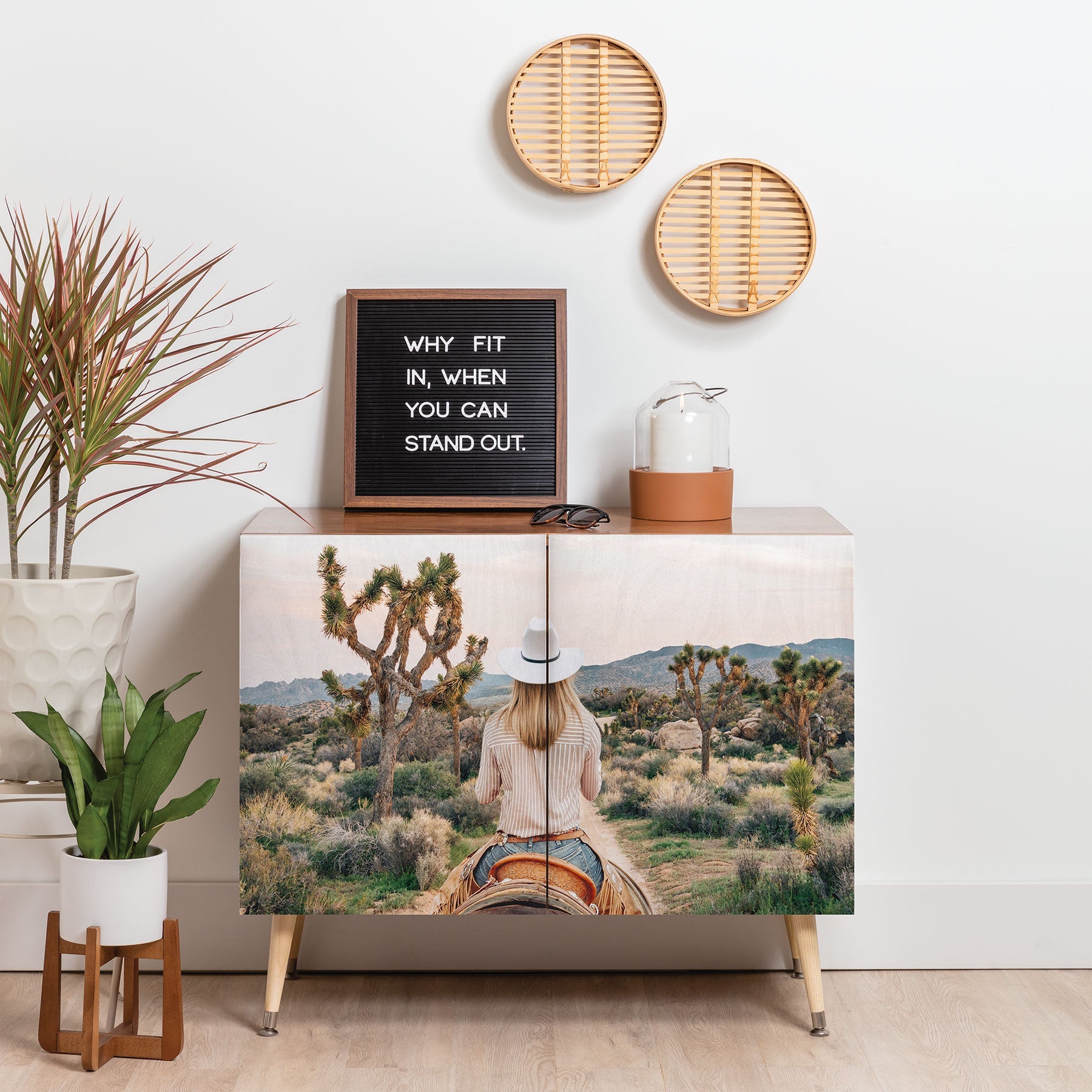 Gal Design The Desert Cowgirl Credenza
