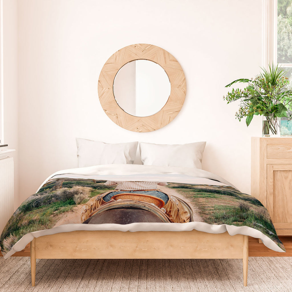 Gal Design The Desert Cowgirl Duvet Cover