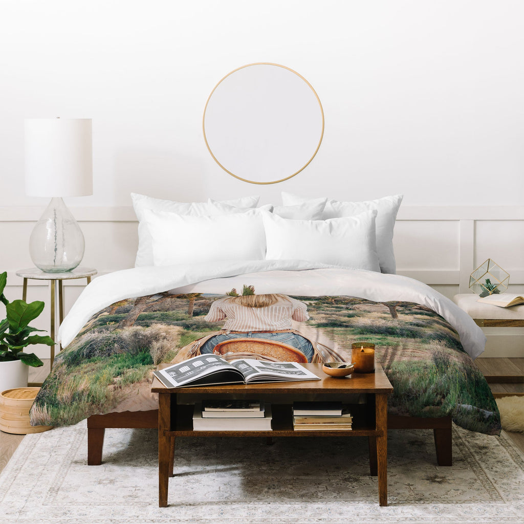 Gal Design The Desert Cowgirl Duvet Cover