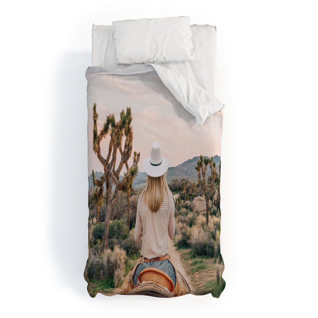 Gal Design The Desert Cowgirl Duvet Cover