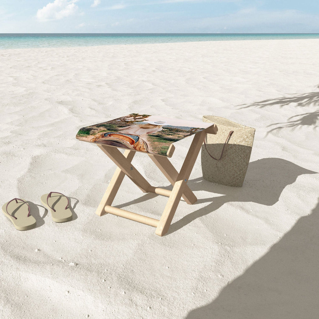 Gal Design The Desert Cowgirl Folding Stool
