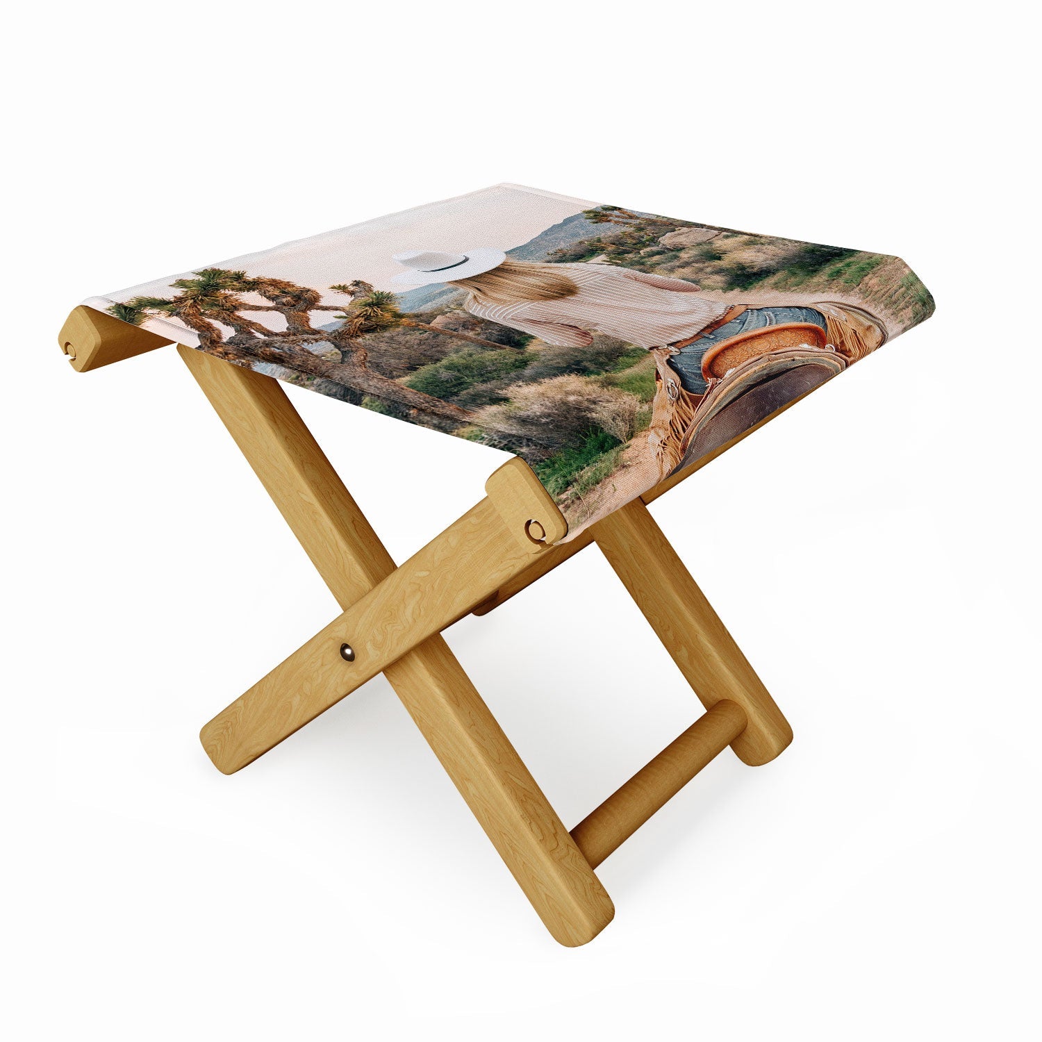 Gal Design The Desert Cowgirl Folding Stool